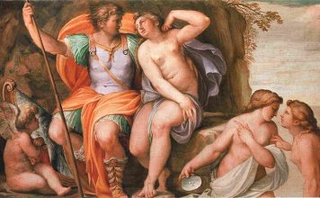 Come si sono innamorati Ares e Afrodite?