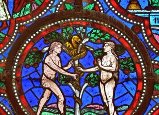 La maschera inevitabile, Adamo ed Eva e i IV assi zodiacali