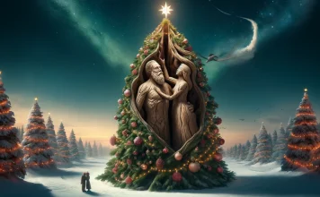 L’uomo che nasce dall’Albero e l’Albero di Natale